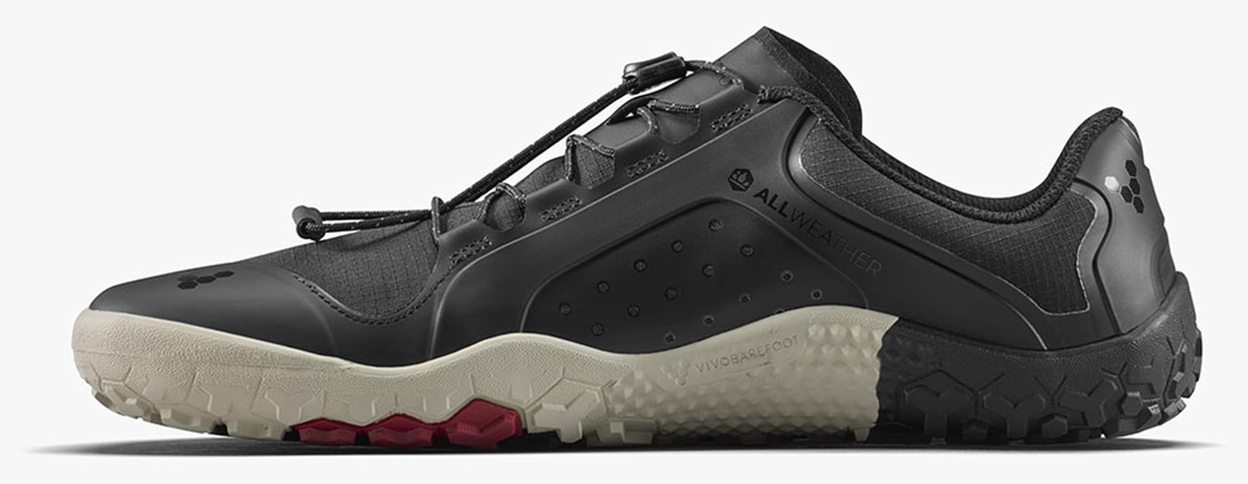 Vivobarefoot Primus Trail III Baskets Barefoot pour Homme Ultra légères, pour Tous Les Temps, développement de la Force, de l'équilibre et de la mobilité, Coupe Large
