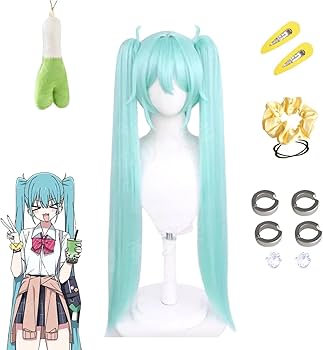初音ミク モニタリング コスプレ フルセット ウィッグ 衣装