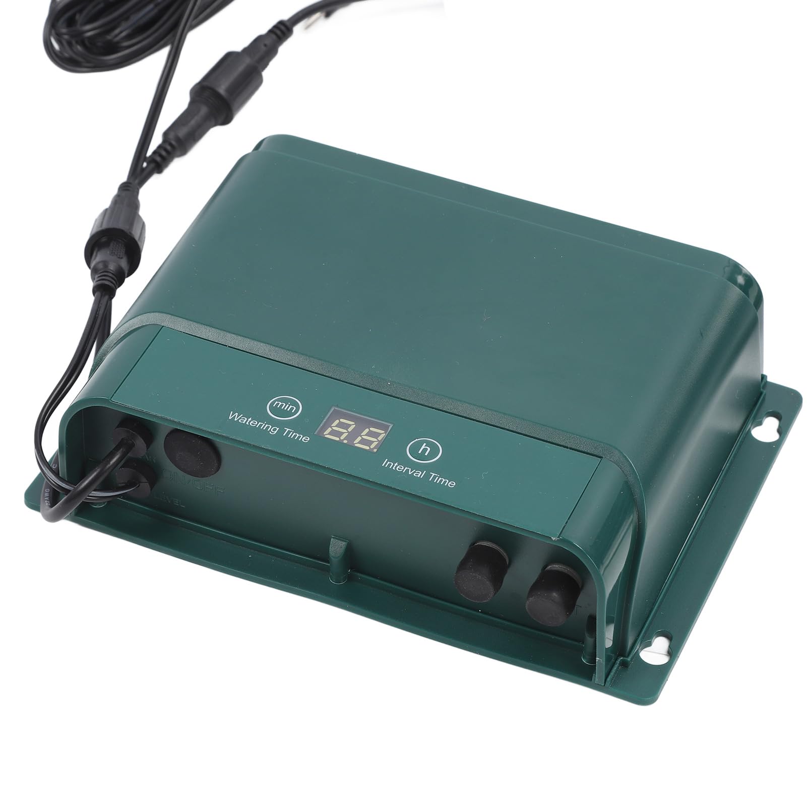 Kit di Irrigazione Solare a Goccia, Pannello Solare Regolabile Impermeabile 18V 10W di Irrigazione Automatica con Timer e Sensore di Livello Dell'acqua, per Interni Ed Esterni,