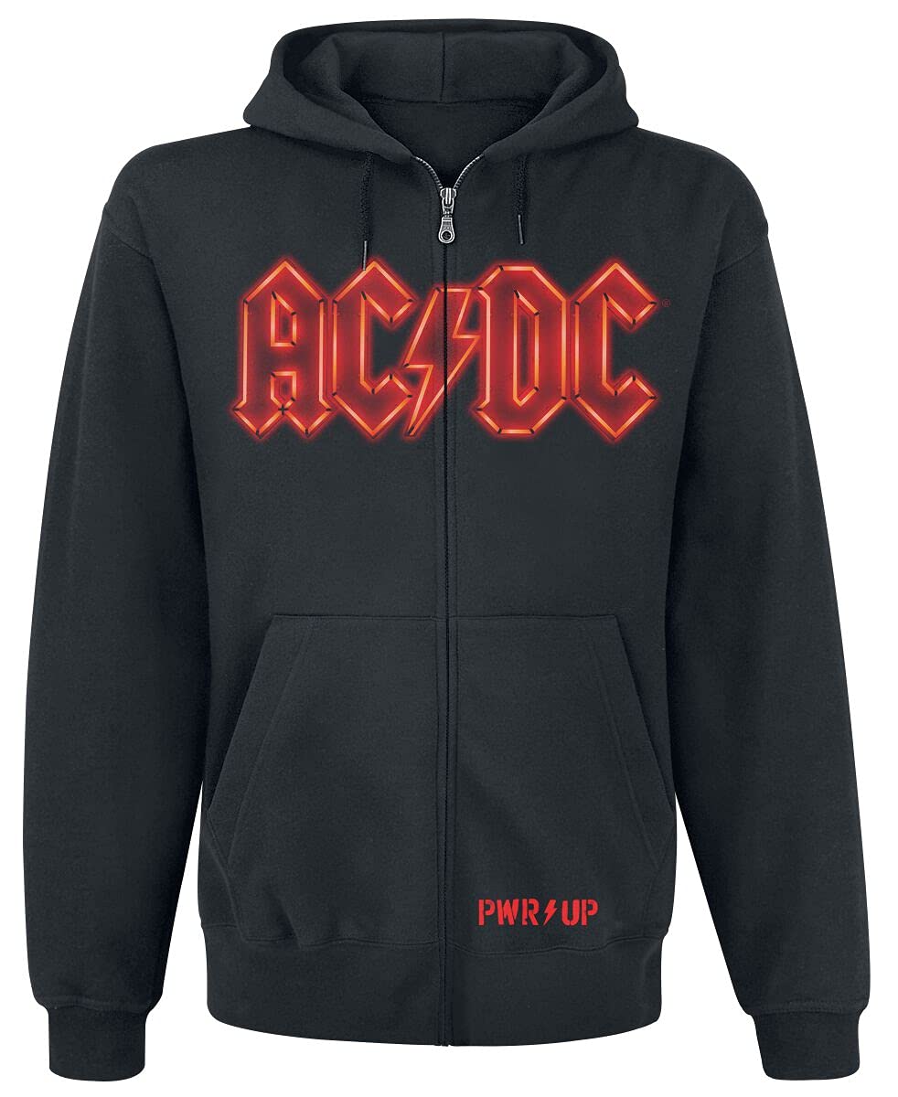 AC/DC PWR UP Männer Kapuzenjacke schwarz XL