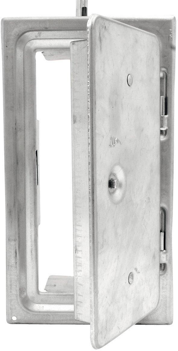 Upmann Kamintür K 10.24, verzinkt für Hauswirte und Profis im Nennmaß 100 x 240 mm
