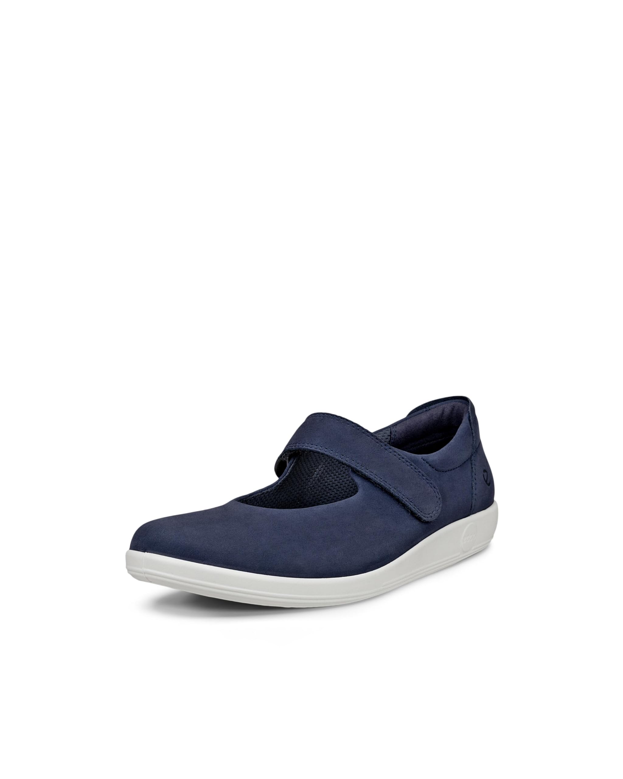 ECCO Women's Mary Jane Flat Soft 2.0 Mary-Jane, Marine, 9.5 Blue