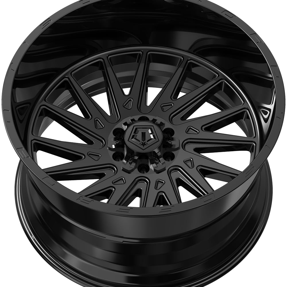 Amazon.com: TIS 547B 24X12 Gloss Black with Milled & Painted