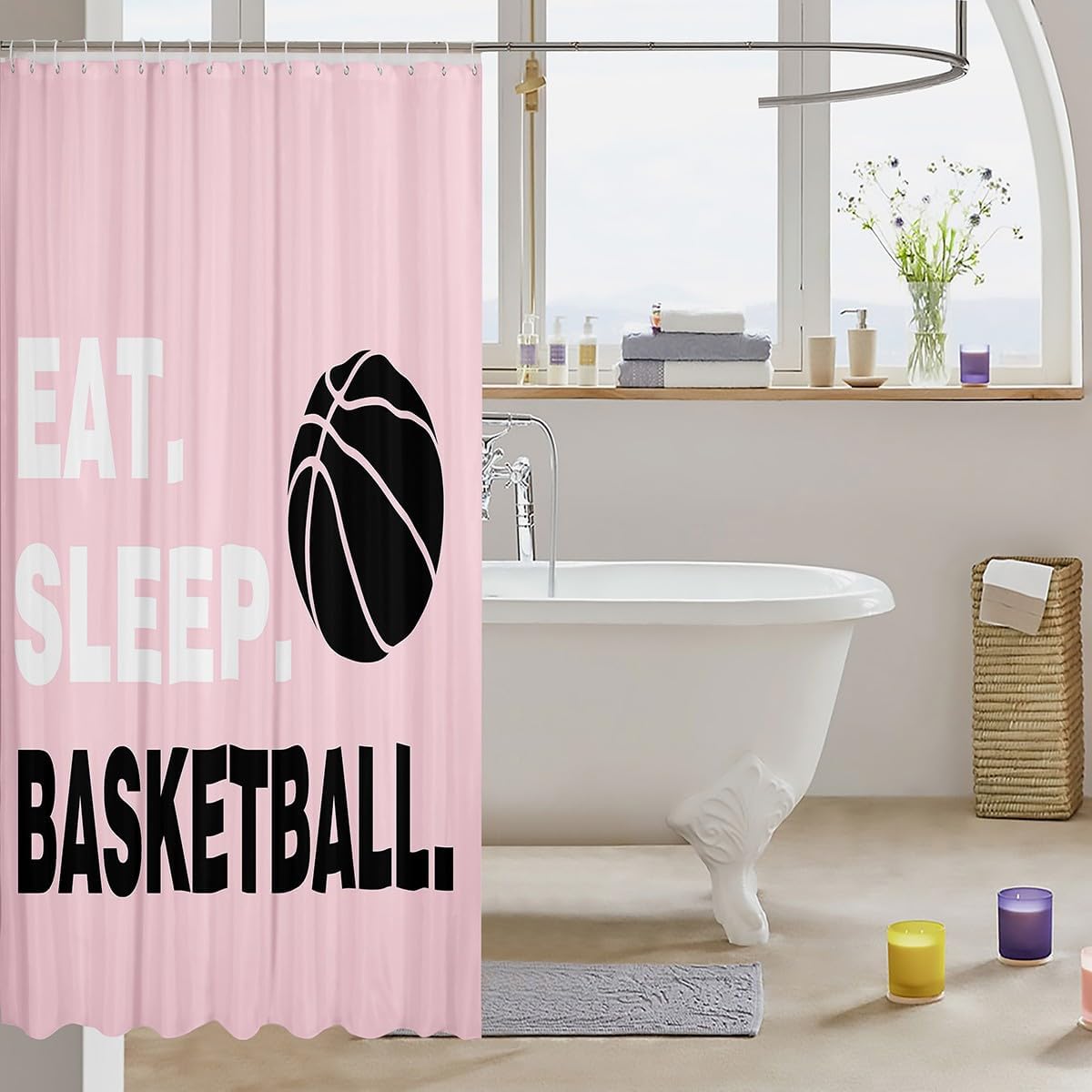 Feelyou Shower Curtain 72"x84" for Bathroom Kids Boys Girls Teens image 3