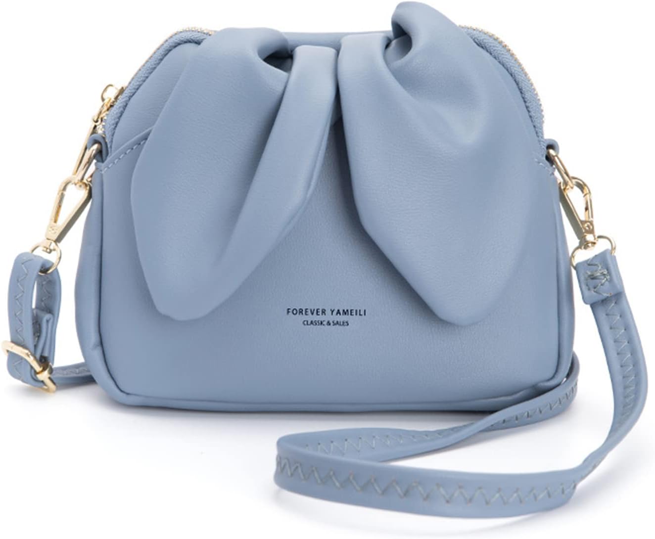 NICOLE & DORIS Small Handbags Women Cute Crossbody Bags Rabbit Shoulder Bag PU Leather Girls Messenger Bag