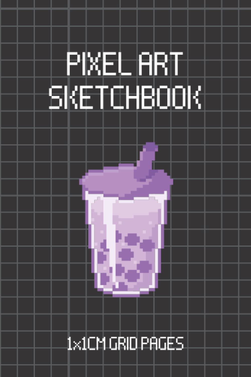 Buy Pixel Art Sketchbook 1x1cm Grid Pages Large Grid Journal for