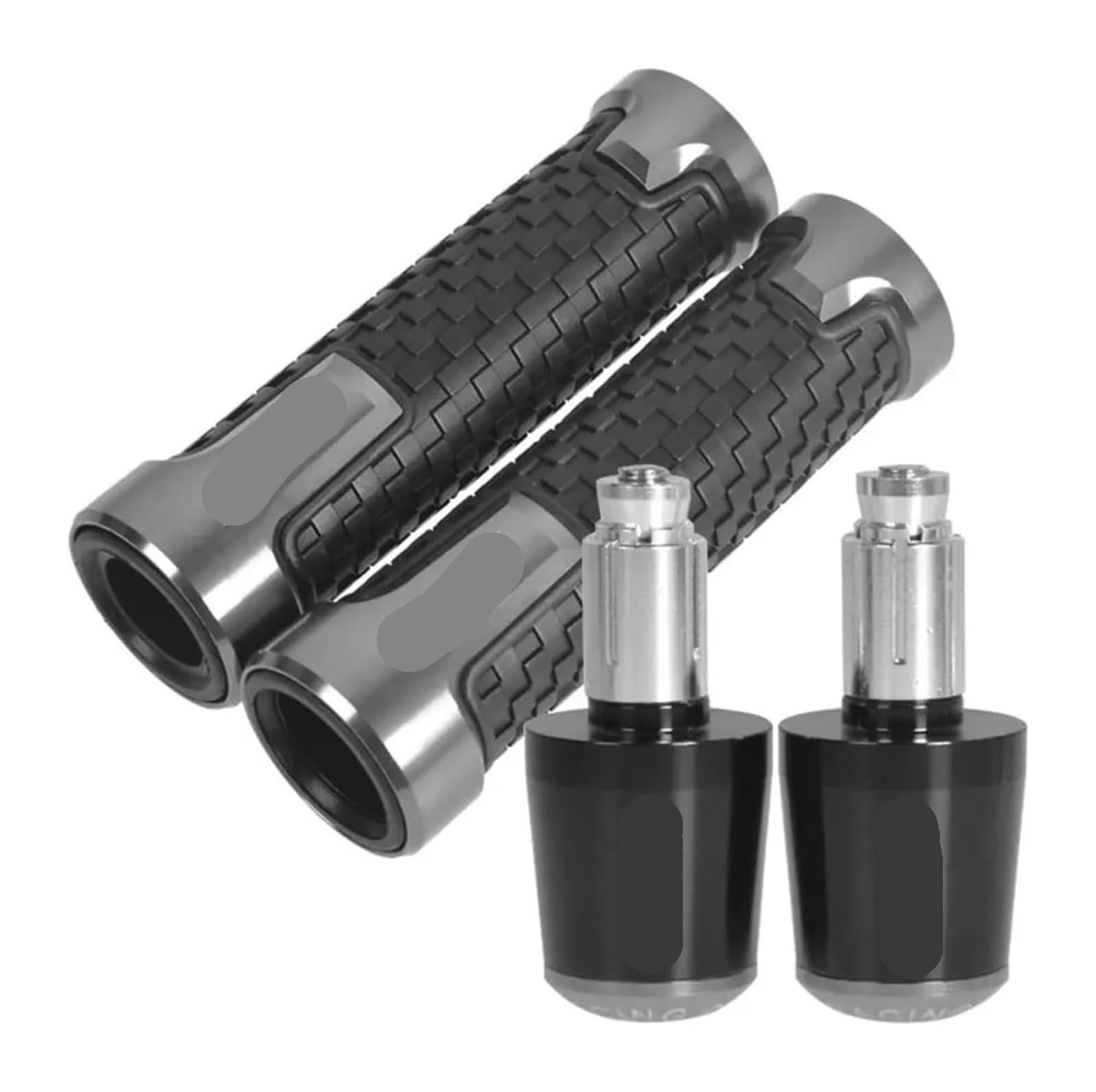 Contrappesi Manubrio Bilancieri Moto Per Y&amaha YZF R1 R3 R6 R7 2014-2017 Accessori Per Motociclette Manopole Per Manubrio Da 7/8" 22MM Tappo Terminale Per Manubrio(Gray-b)