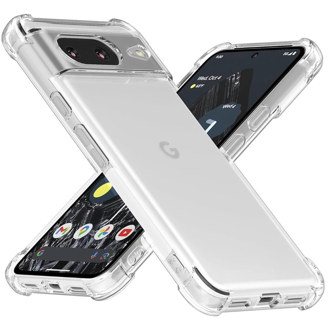 Glasgow | for ( Google Pixel 8 5G ) | Back Cover Premium TPU Bumper Shockproof Case Cover for ( Google Pixel 8 5G ) - Transparent (B0CLZN14KX) Amazon Price History, Amazon Price Tracker