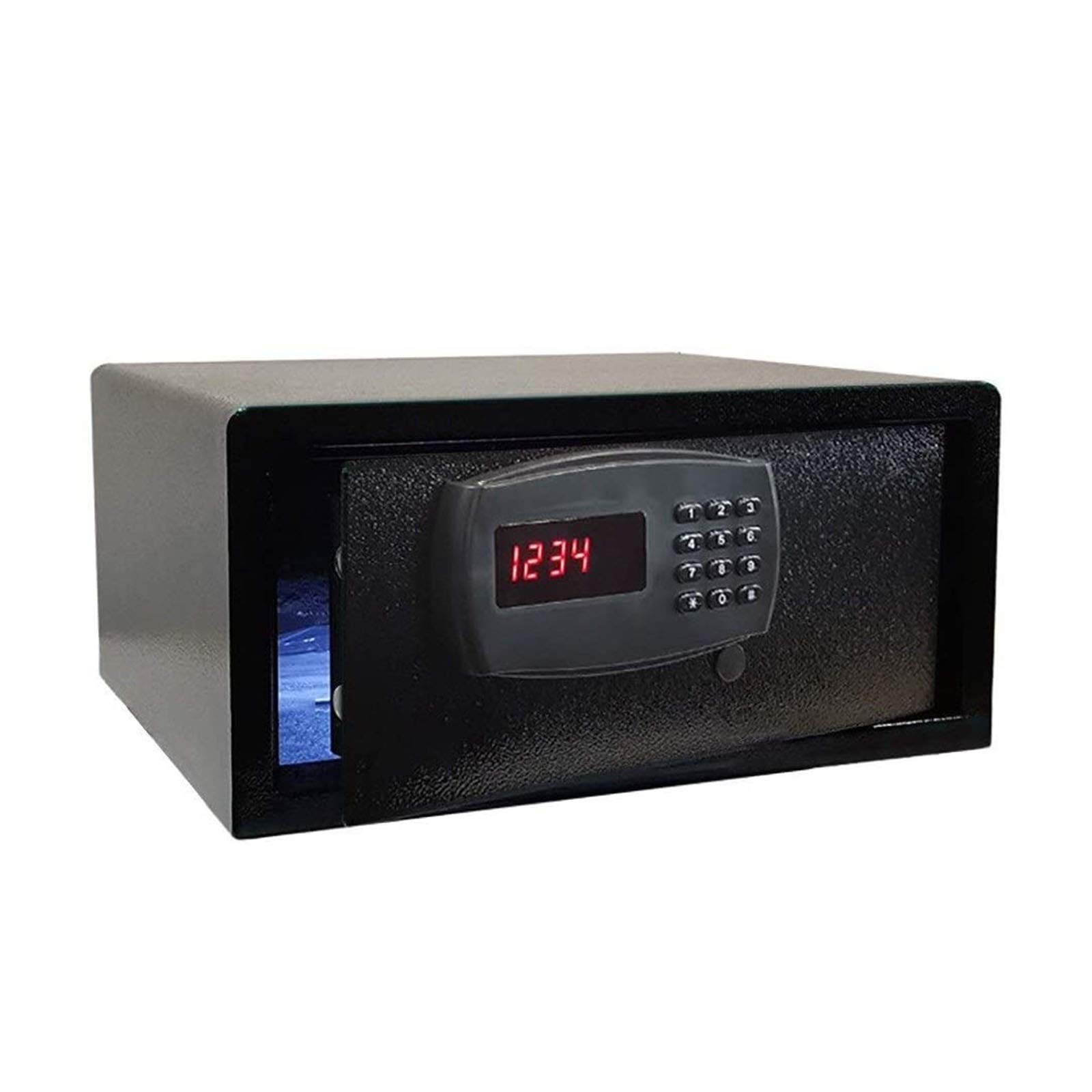 Safe and Durable Fireproof Waterproof Safe Safe Household Hotel Office 42cm Single Door Electronic Password Intelligent Safe Box All Steel Small Safe Household Invisible Burglar Proof Wall Into Wardro