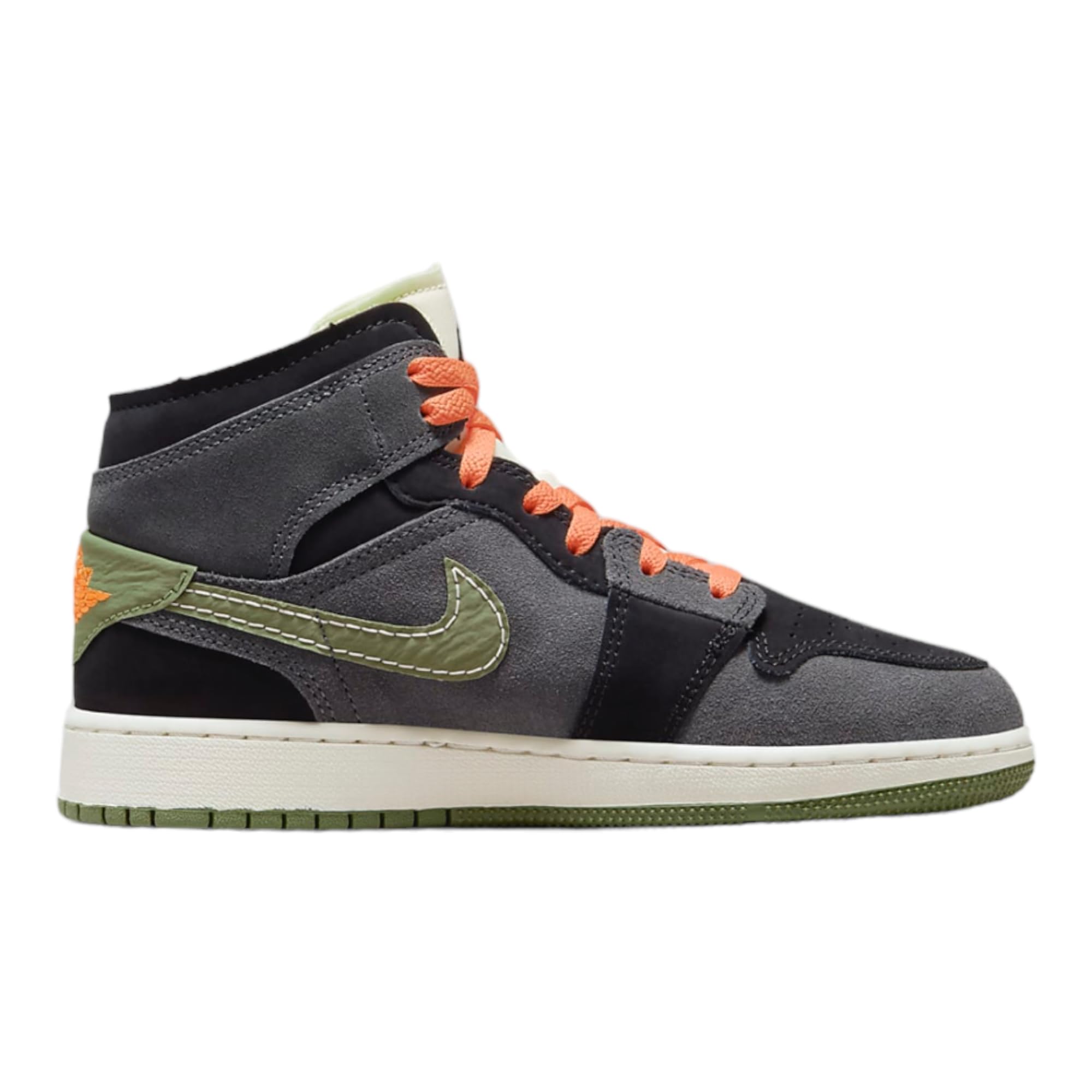 Jordan Youth Air Jordan 1 Anthracite/Sky J Light Olive FD5847-003 7Y