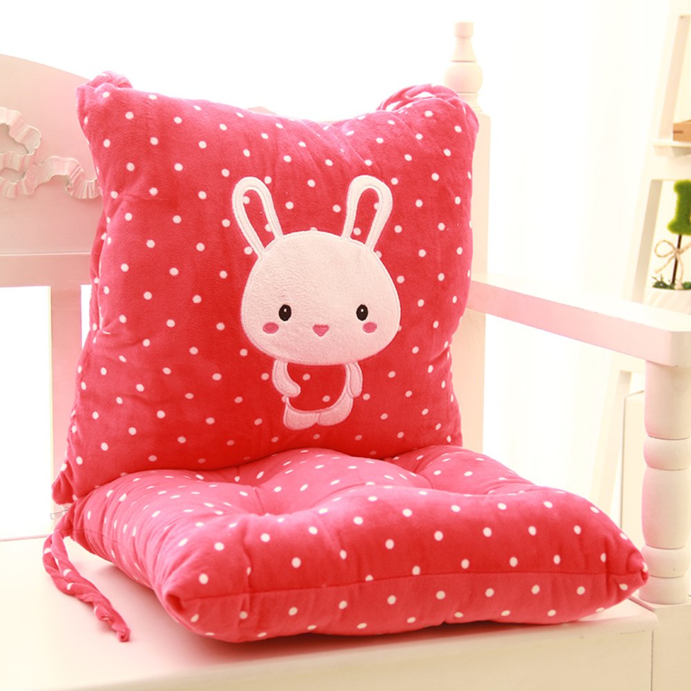 Coussin chaise de bureau dessin animé contre le mal de dos des étudiants assis