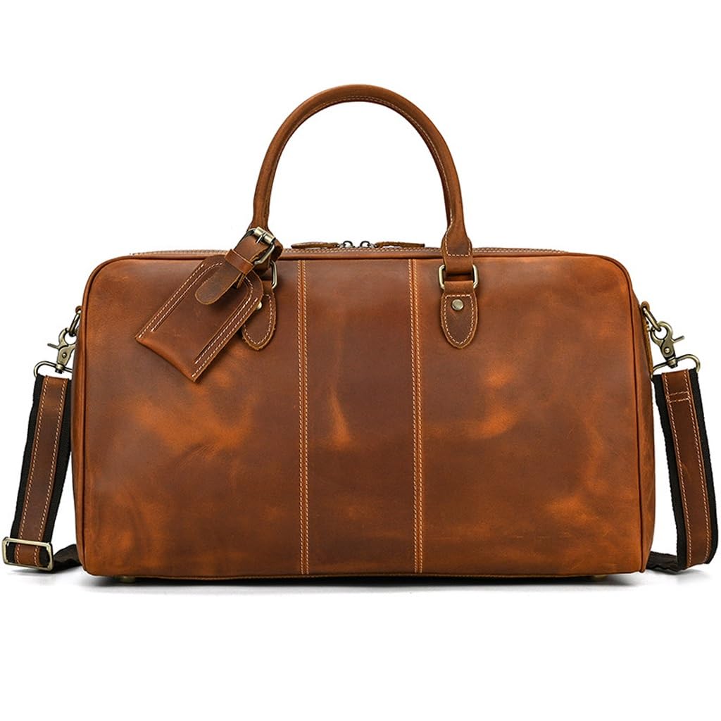 Sac à main cuir véritable grand volume contre le désordre