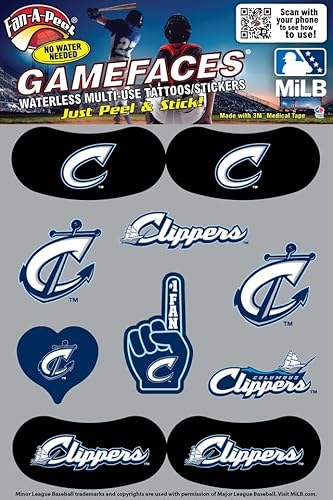 Columbus Clippers MiLB ���p�r �s�[��&�X�e�B�b�N �^�g�D�[ 10�p�b�N