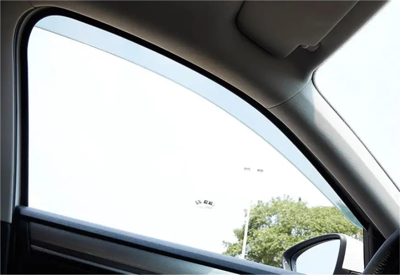 Window Visor Side Window Deflector Weather Shield Car Accessories Awnings Shelters Compatible with Jetour X50 2024 — view 3