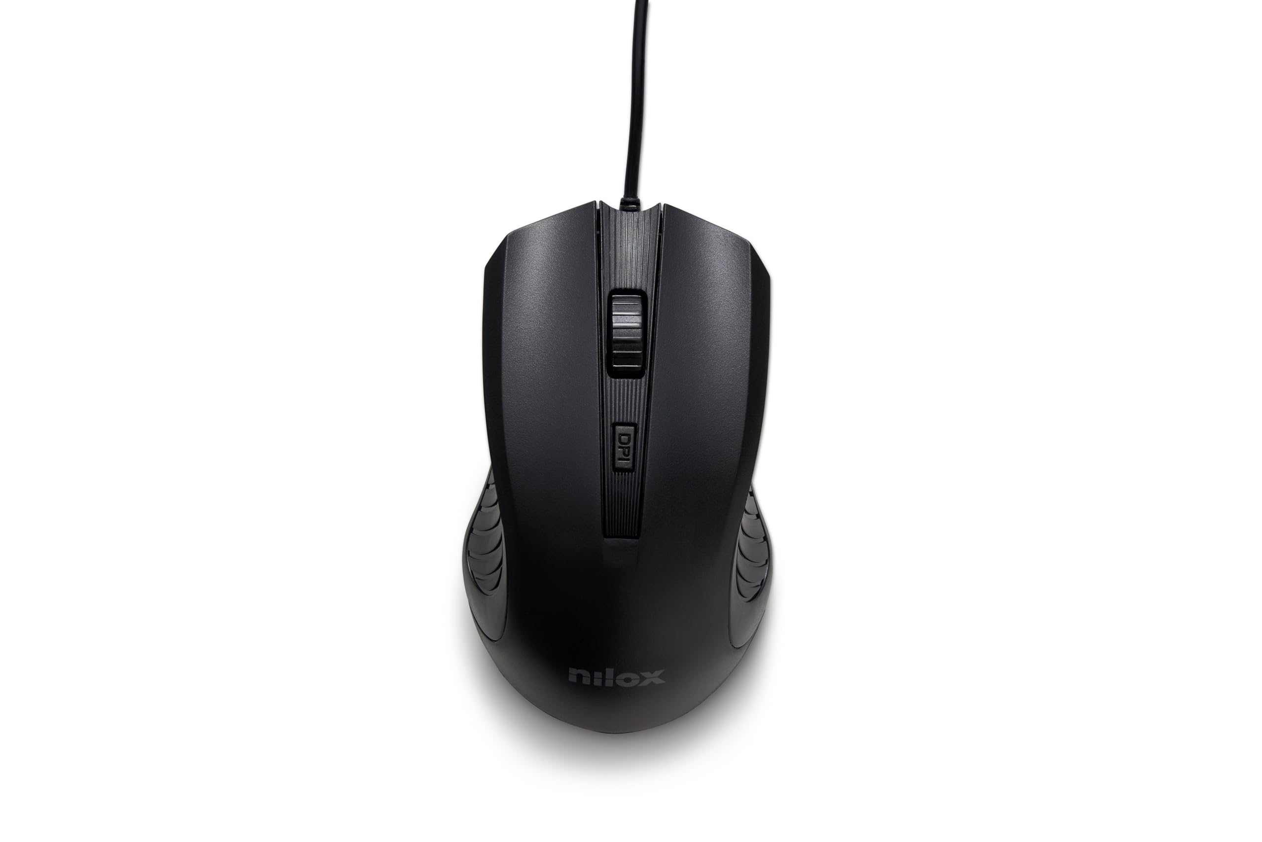 Nilox Wired USB Mouse, Black Brand