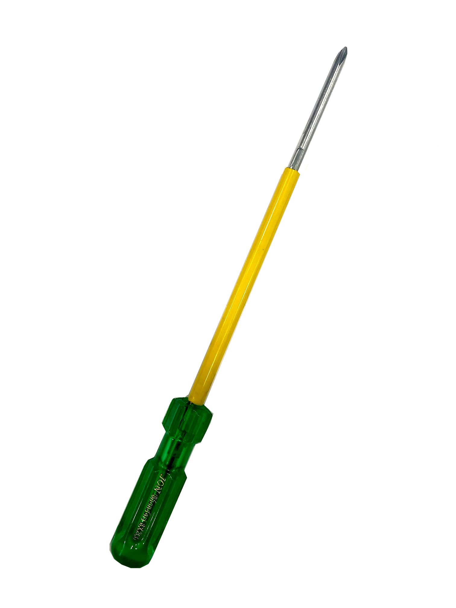 Jon Bhandari Tools Insulated Two in One Screwdriver Flat - (minus) & Phillips + (star) (6 x 200mm) (B0BPHX65LX) Amazon Price History, Amazon Price Tracker
