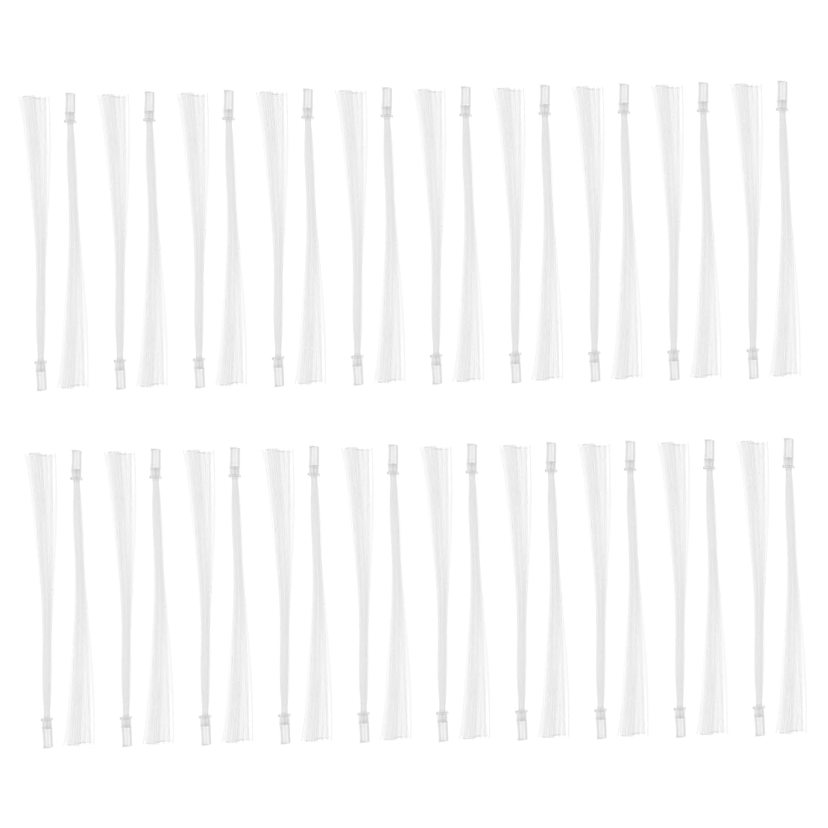 GRIRIW Fiber Optic Decorations Indoor 50pcs Led Lights for Christmas Party Supplies Festive Decor for Home