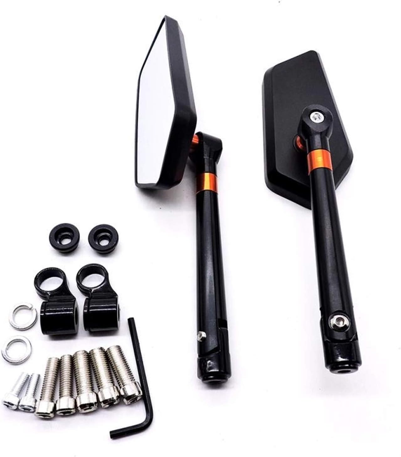 Side Mirrors Semspeed CNC Motorcycle Rearview Mirror For Yamaha XMAX 300 Xmax 400 Xmax 250 Xmax 125 Compatible Motorcycle Mirror