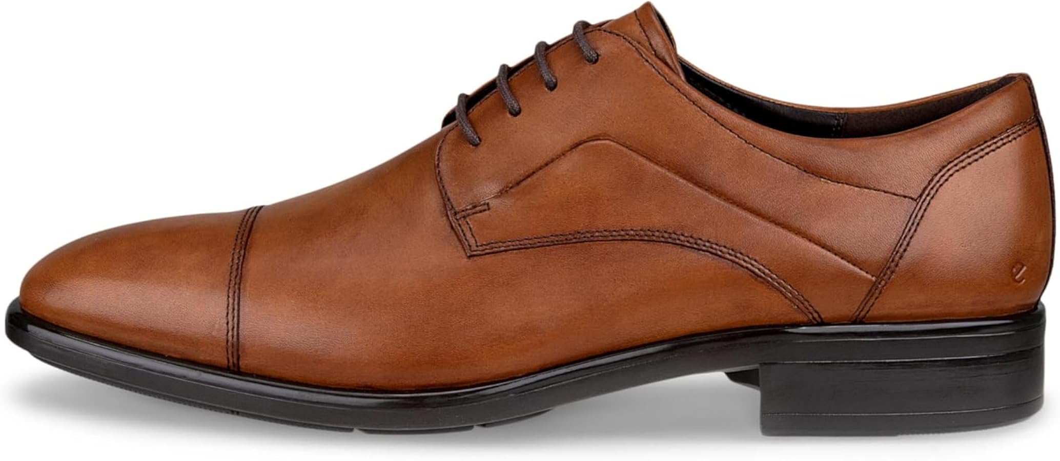 Amazon.com | ECCO Citytray Cap Toe Tie, Amber, 7-7.5 | Oxfords