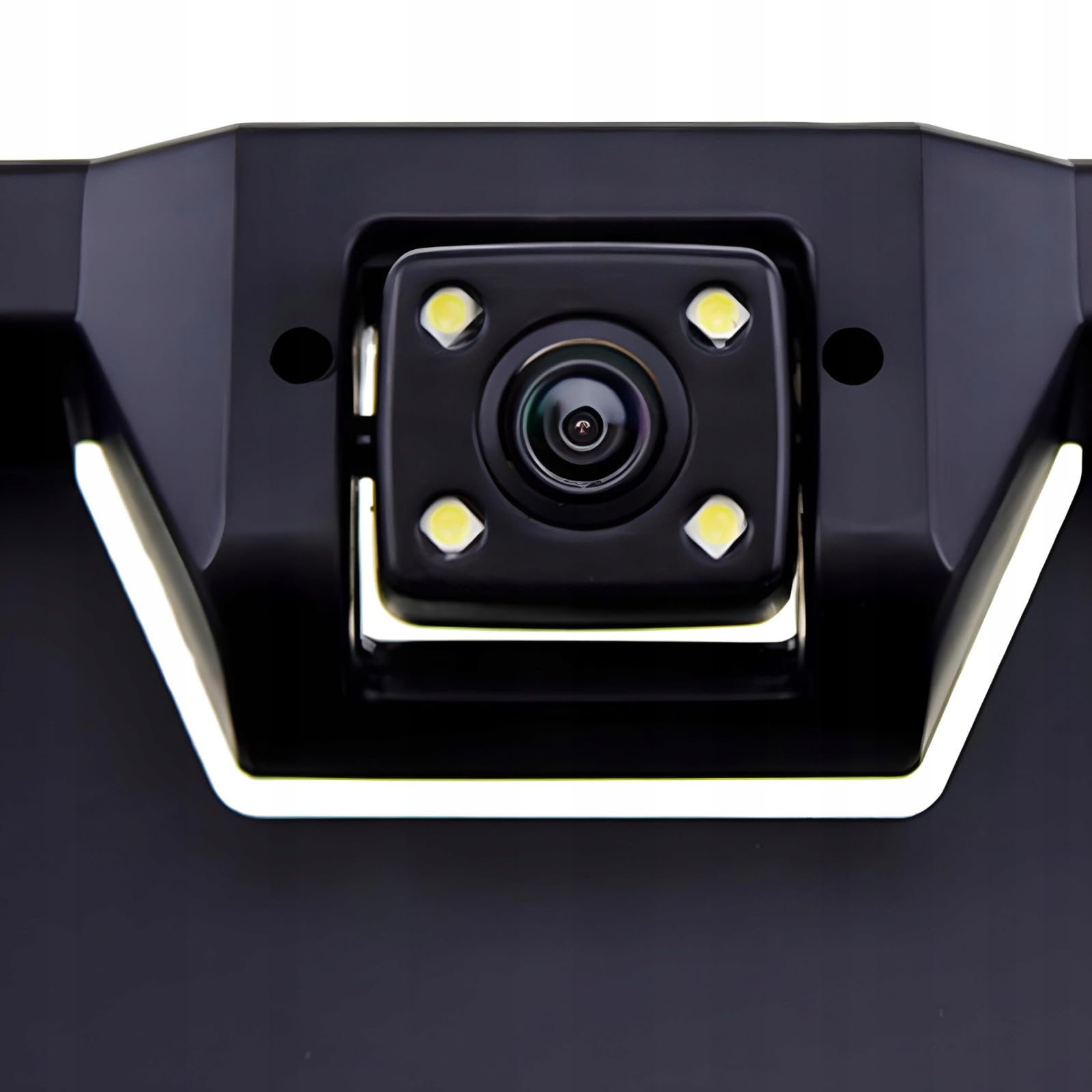 Camera De Recul Filaire Sur Support De Plaque