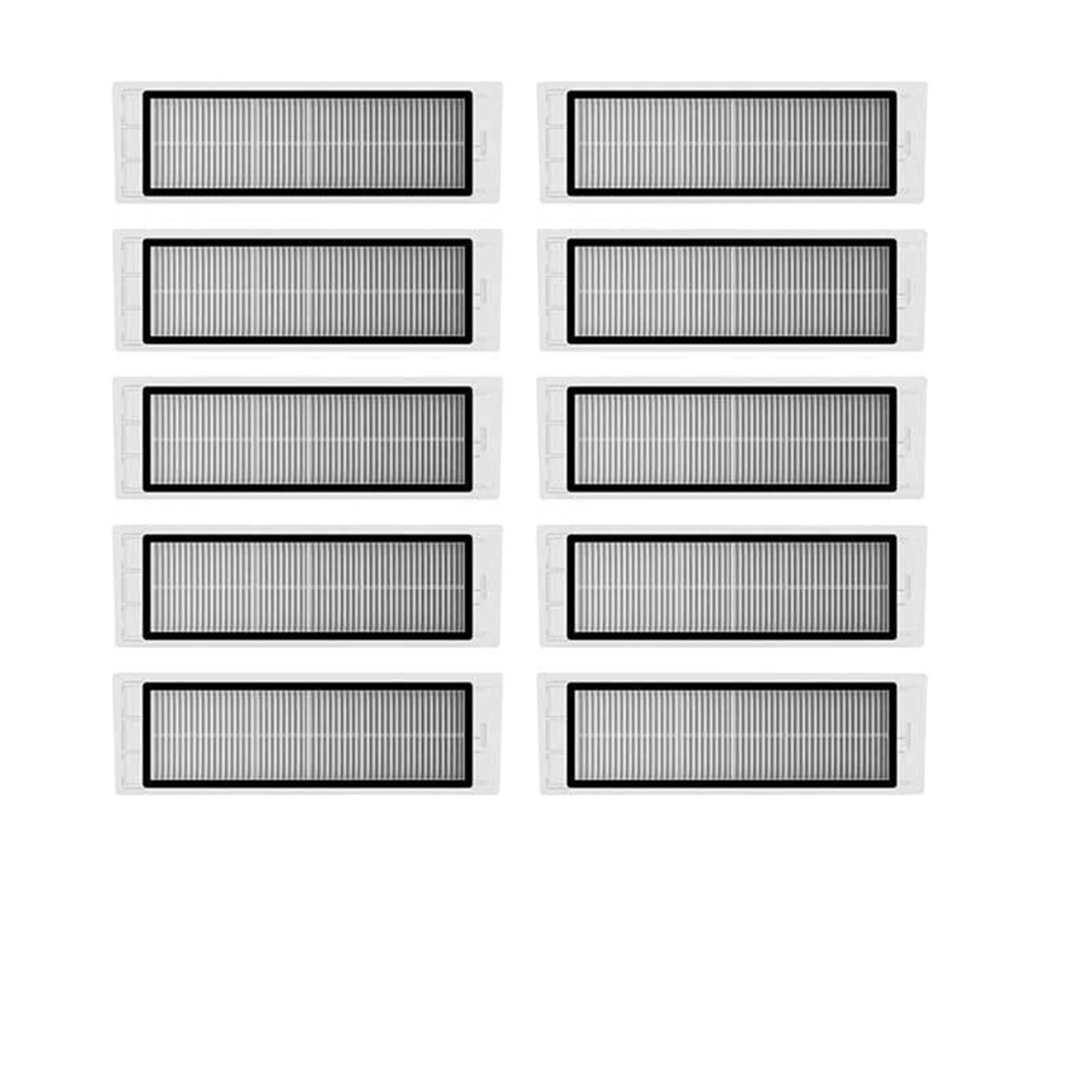 Filtros HEPA compatibles con Xiaomi Vacuum 1S SDJQR01RR compatibles con Roborock S50 S5 MAX S6 E4 E5 for MI Robot Aspirador Accesorios de Repuesto