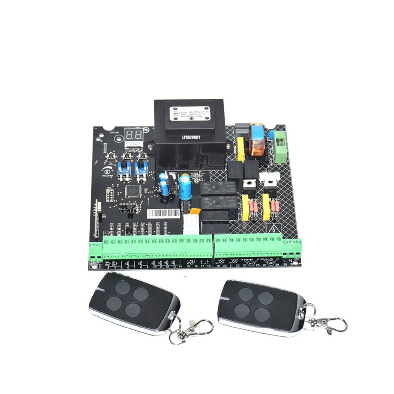 Motore Cancello Scorrevole, Scheda di controllo elettronica del circuito del controller 'unità di controllo del motore AC 'apriporta automatico del cancello a battente(Board 6 remotes)