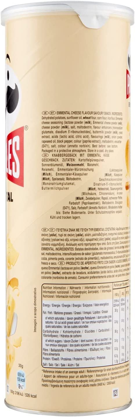 Italian Gourmet Party Mix chips misti Snack Box 4 Sorten knusprig 18 x 175g | Assortimento per feste e aperitivo, verschiedene Geschmäcker in, Gesamtnettogewicht 3,15 kg + Kostenlos Polpa 400g