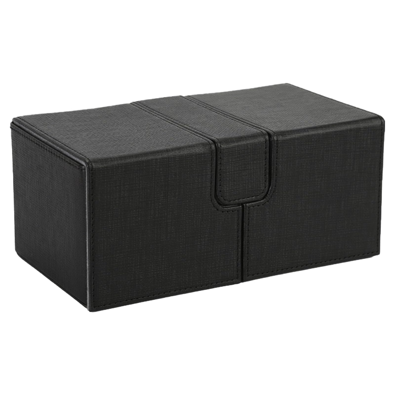 Boîte à Cartes magnétiques, étui à Cartes pour Cartes à, boîte de Rangement en Cuir PU, Transport de Cartes à Collectionner, Mallette de Rangement de Jeux
