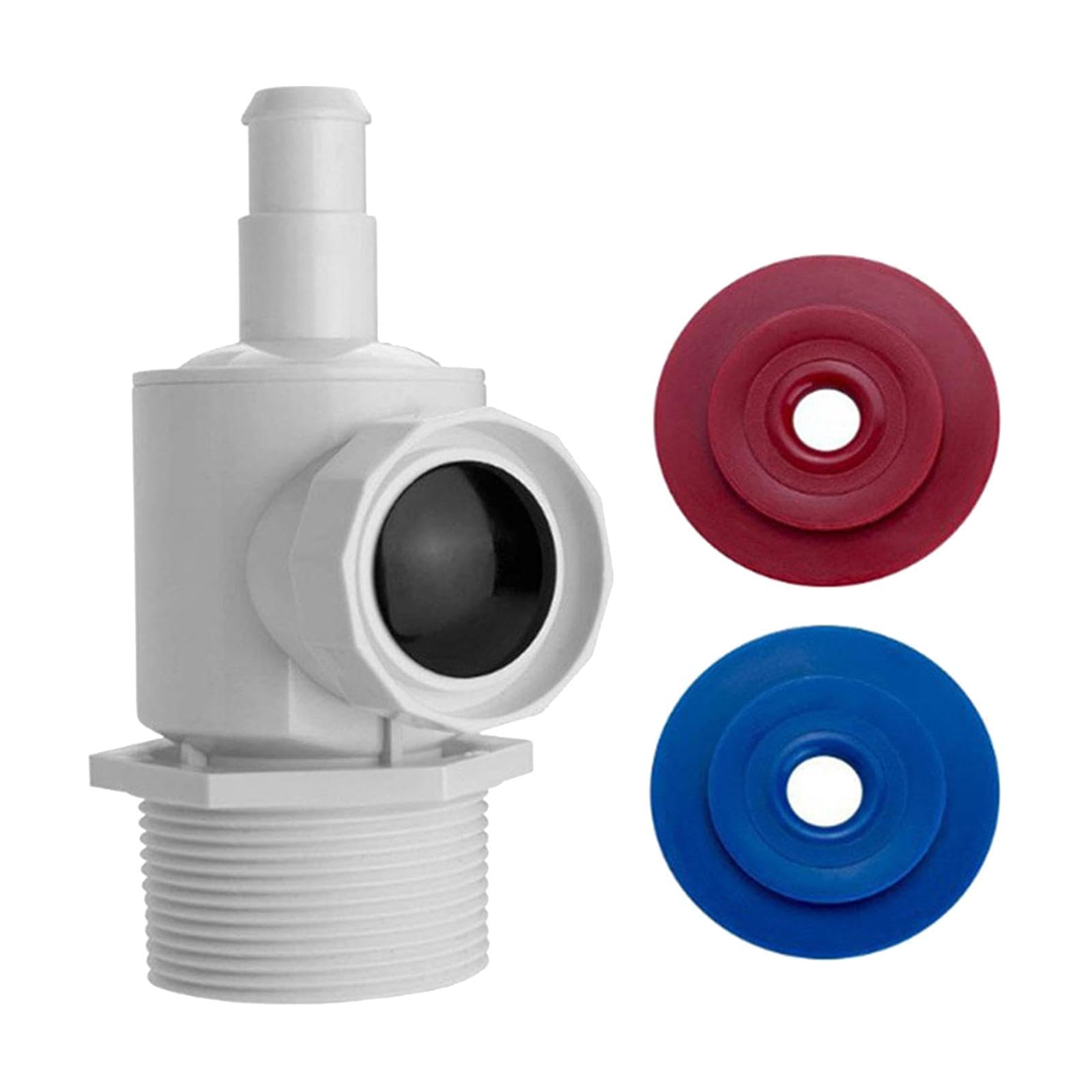 LOOM TREE® 9-100-9001 for Swimming Pool Cleaner Premium Wall Fitting Connector Assembly | 1 Connector 2 Washers-picture-20