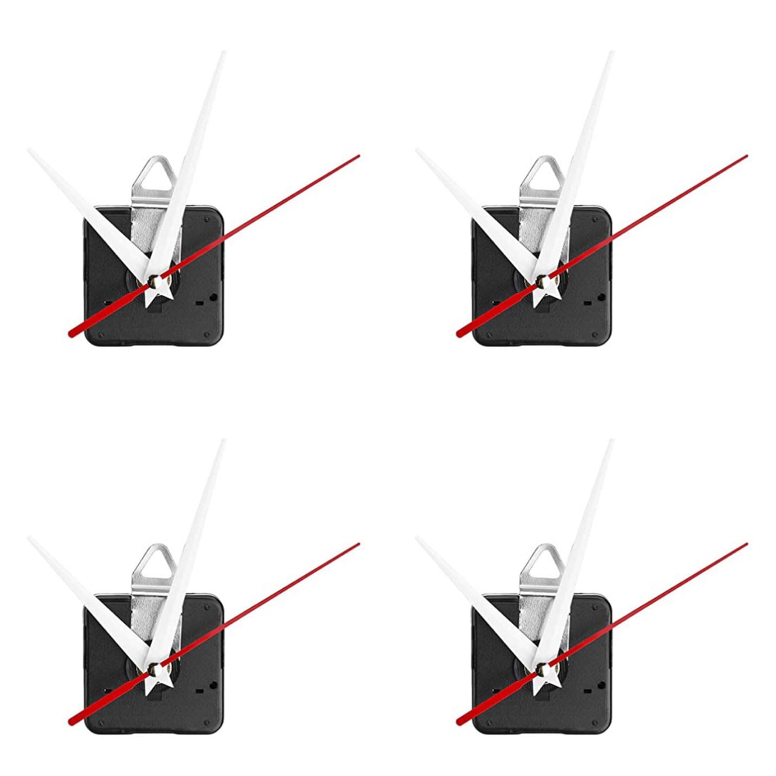 Xjdzineq Quiet Clock Movement High Accuracy Noiseless Operating for Wall Desk Clock Replacement Quiet Second Mechanism