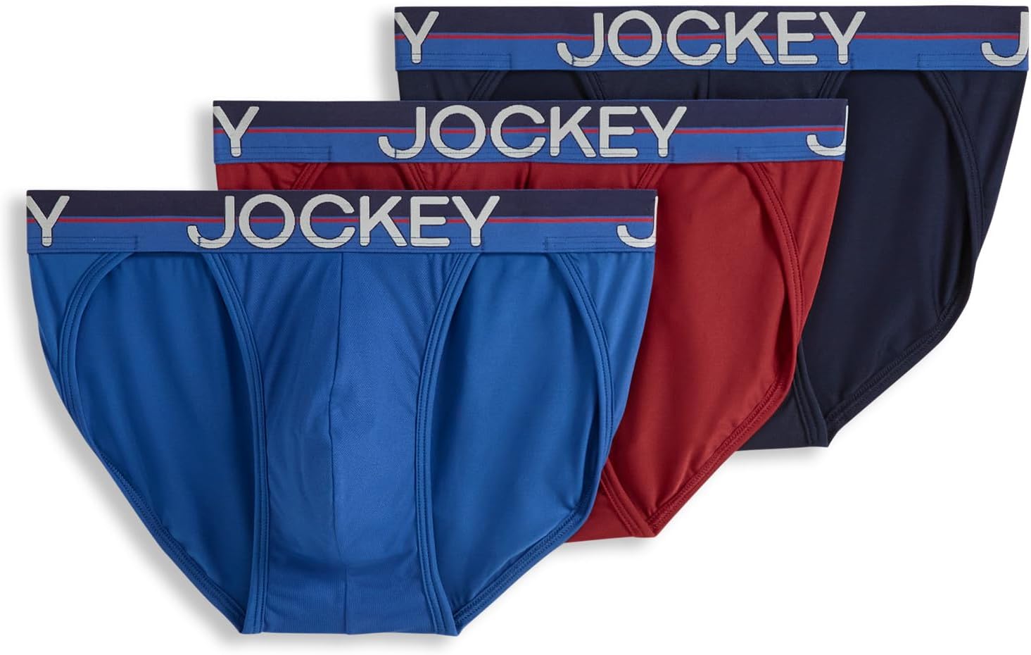 Jockey Men's Underwear Infinite Cool Microfiber Stretch String Bikini - 3 Pack