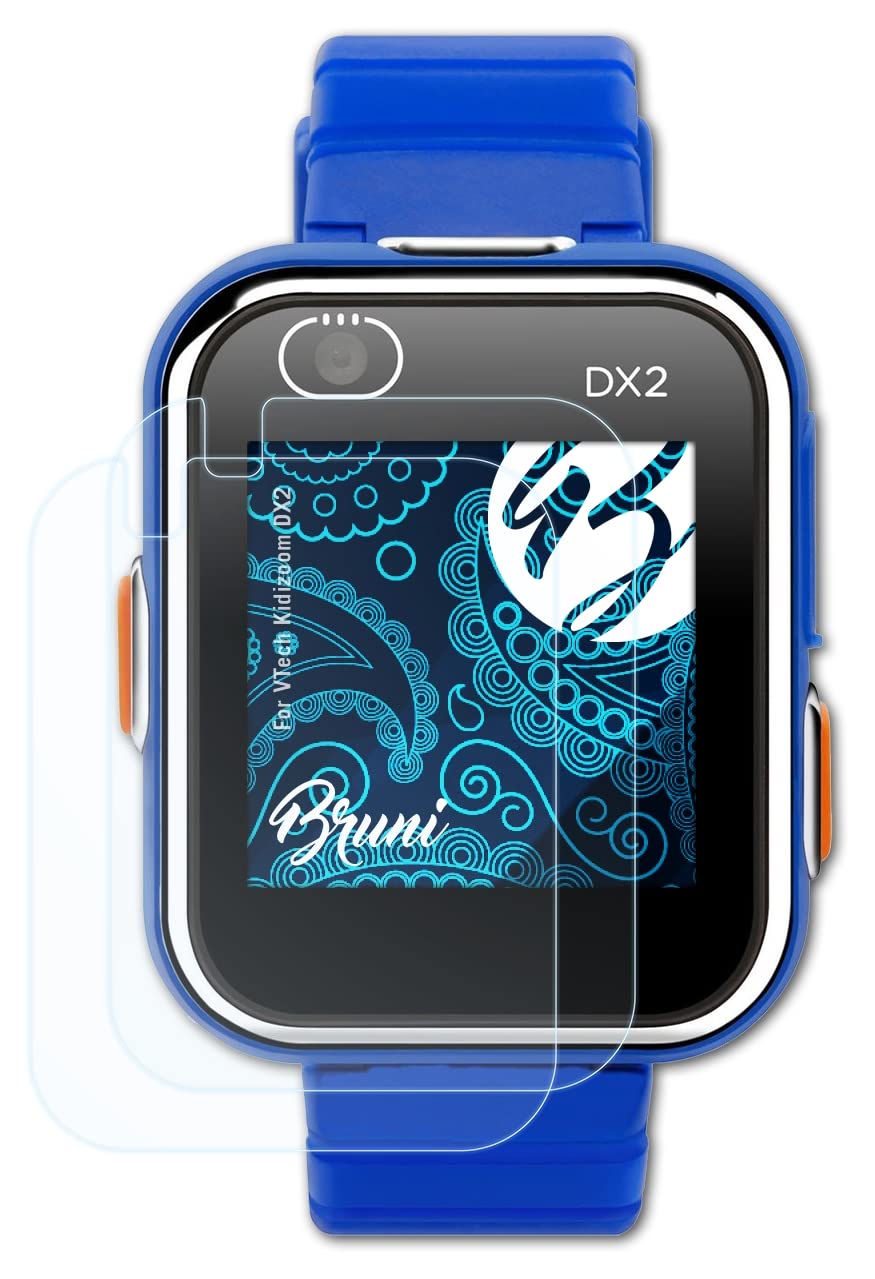Bruni Screen Protector compatible with VTech Kidizoom DX2 Protector Film, crystal clear Protective Film (2X)