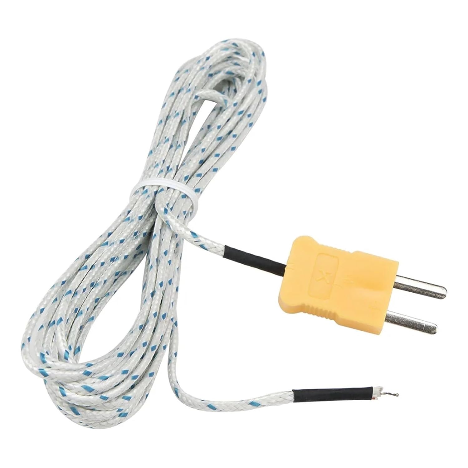 TP-01 K Type 5m Cable Wire Head Connection Thermocouple Temperature Sensor for TM-902C TES-1310 1Pcs