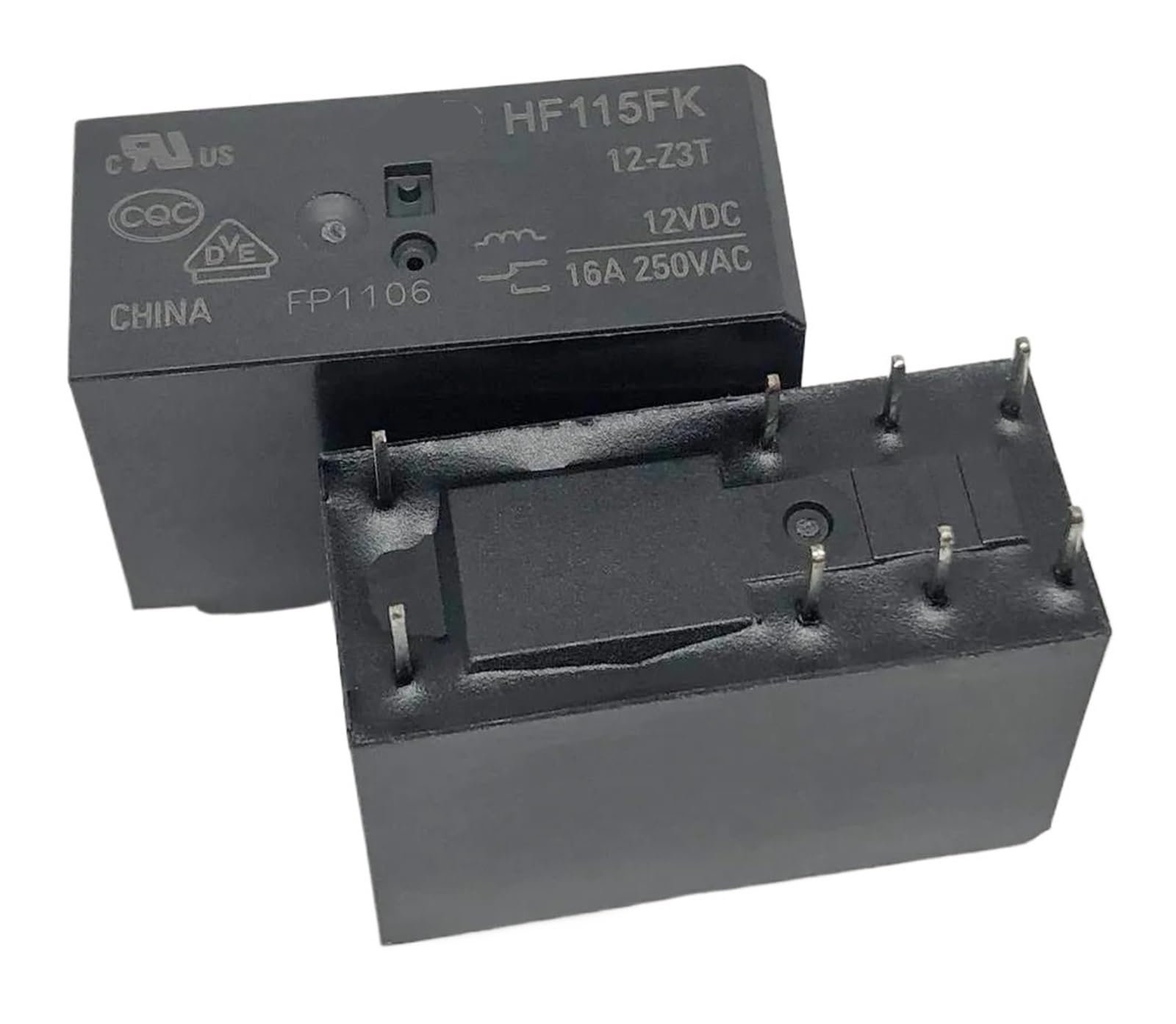 SMGLRUEAT 1pc HF115FK 12-Z3T Relay 8pins