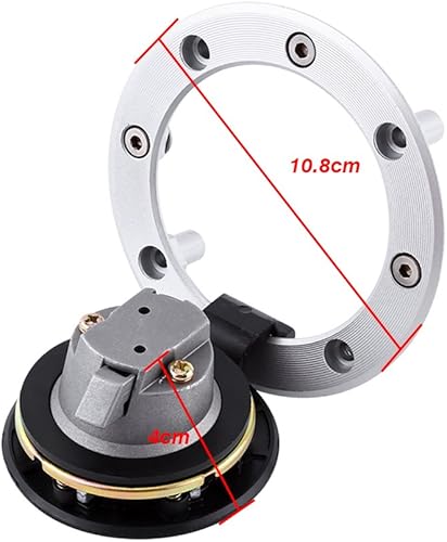 Miniatura 3 de Tapa del tanque de gasolina, cubierta de aluminio para depósito de combustible con 2 llaves para Suzuki -R600, R750, R1000, Hayabusa GSXR1300,