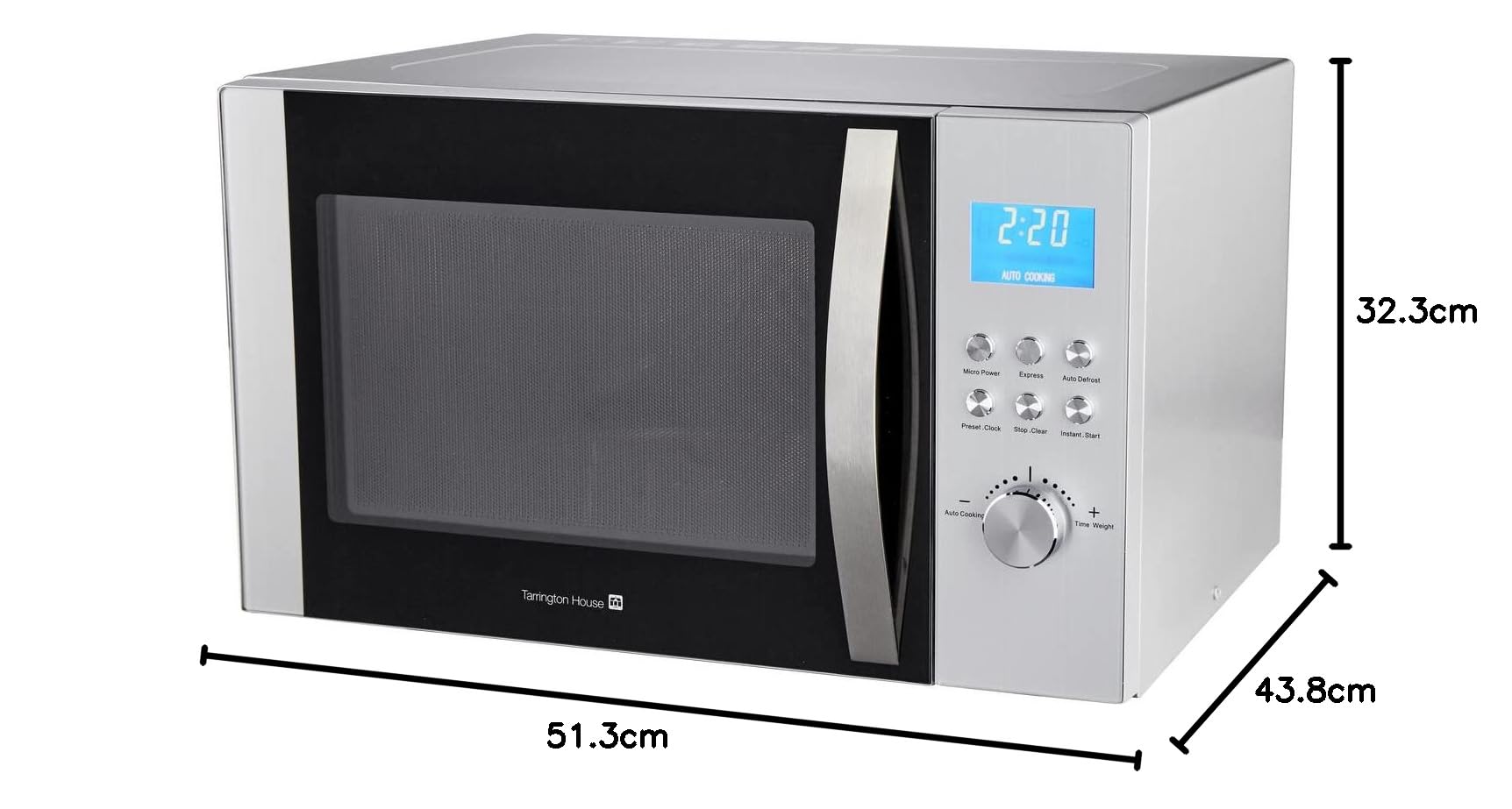 Tarrington House MWD5130 Mikrowelle / 1000 W