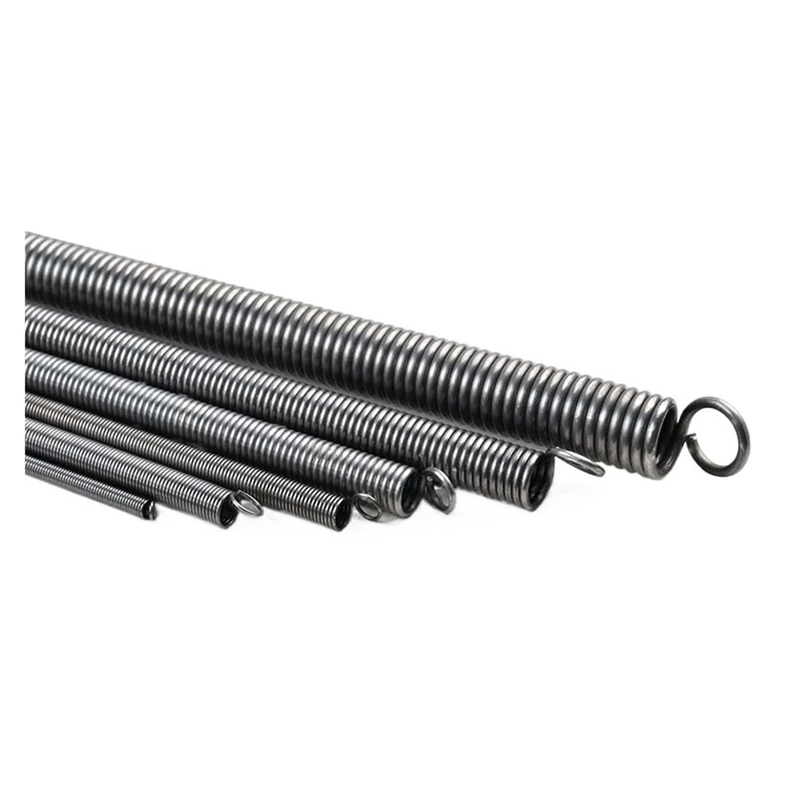 1 m Länge Drahtdurchmesser 0,2/0,4/0,5/0,8 mm Stärke Hakenzugfeder Rückzugfeder Spiralzugfeder T-Federstahl Außendurchmesser 1–12 mm(6mm,0.8mm)