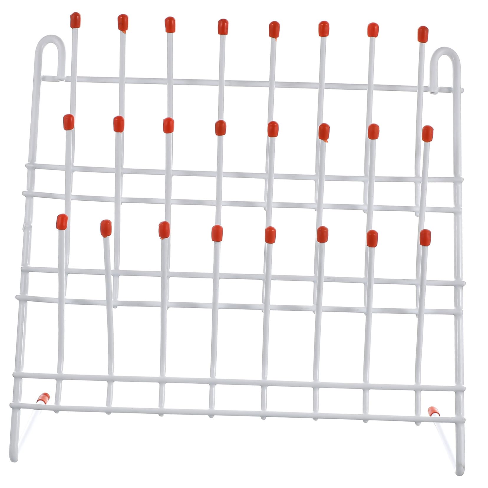 Alipis Laboratory Tube Drying Rack Sturdy Test Tube Holder for Efficient Drying and Storage Lightweight Design for Organizing Science Glassware Slots