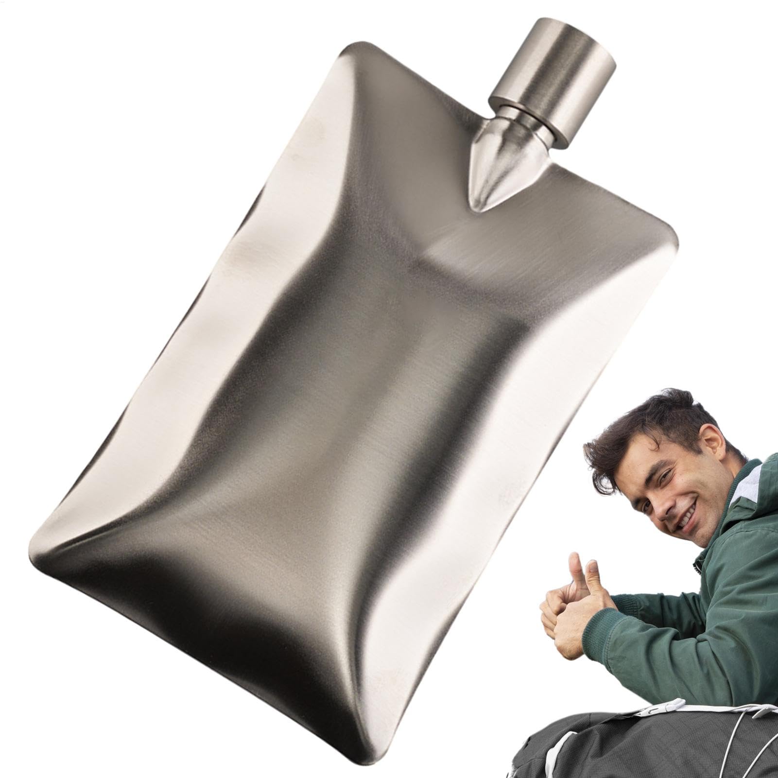 Flasque à whisky anti-fuite pour transporter votre alcool sans risque