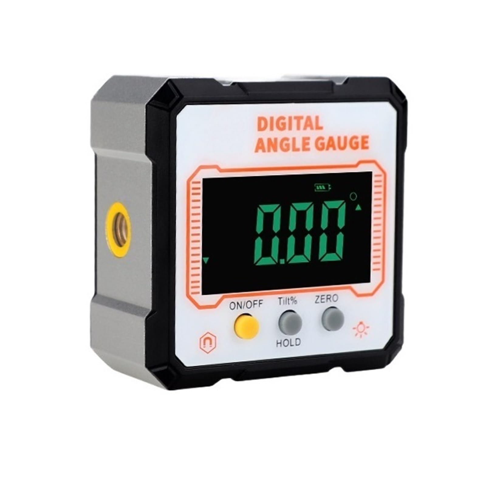 Bnvewr One Color Digital Angle Finder, Digital Angle Finder Protractor Electronic Level Inclinometer Gauge Measuring Tool For Woodworking And Construction,Inclinometer