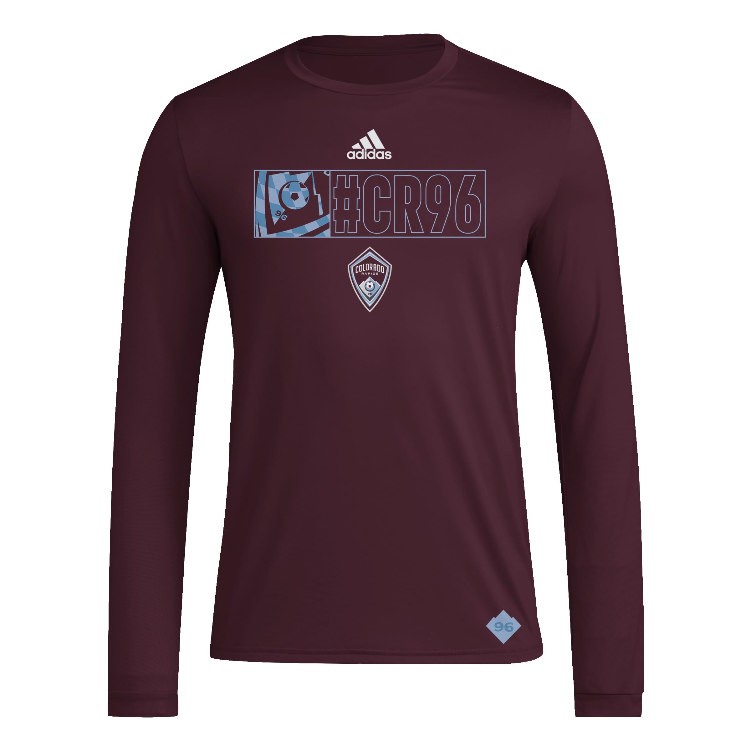 adidas Colorado Rapids Pre Game koszulka z długim rękawem Mężczyźni Colorado Rapids Long Sleeve Pre-game T-shirt