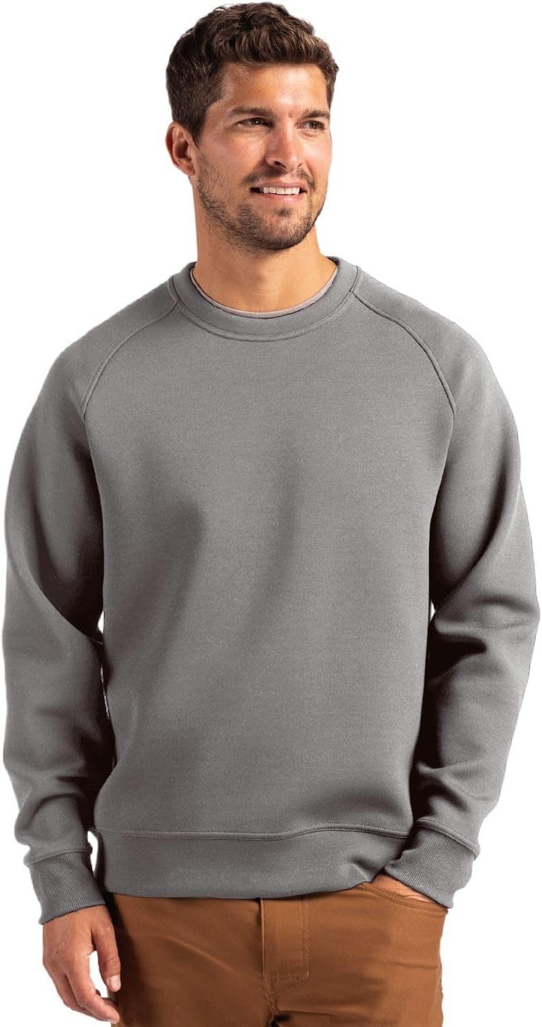 Cutter & Buck Roam Recycled Crew Neck Mens Pullover