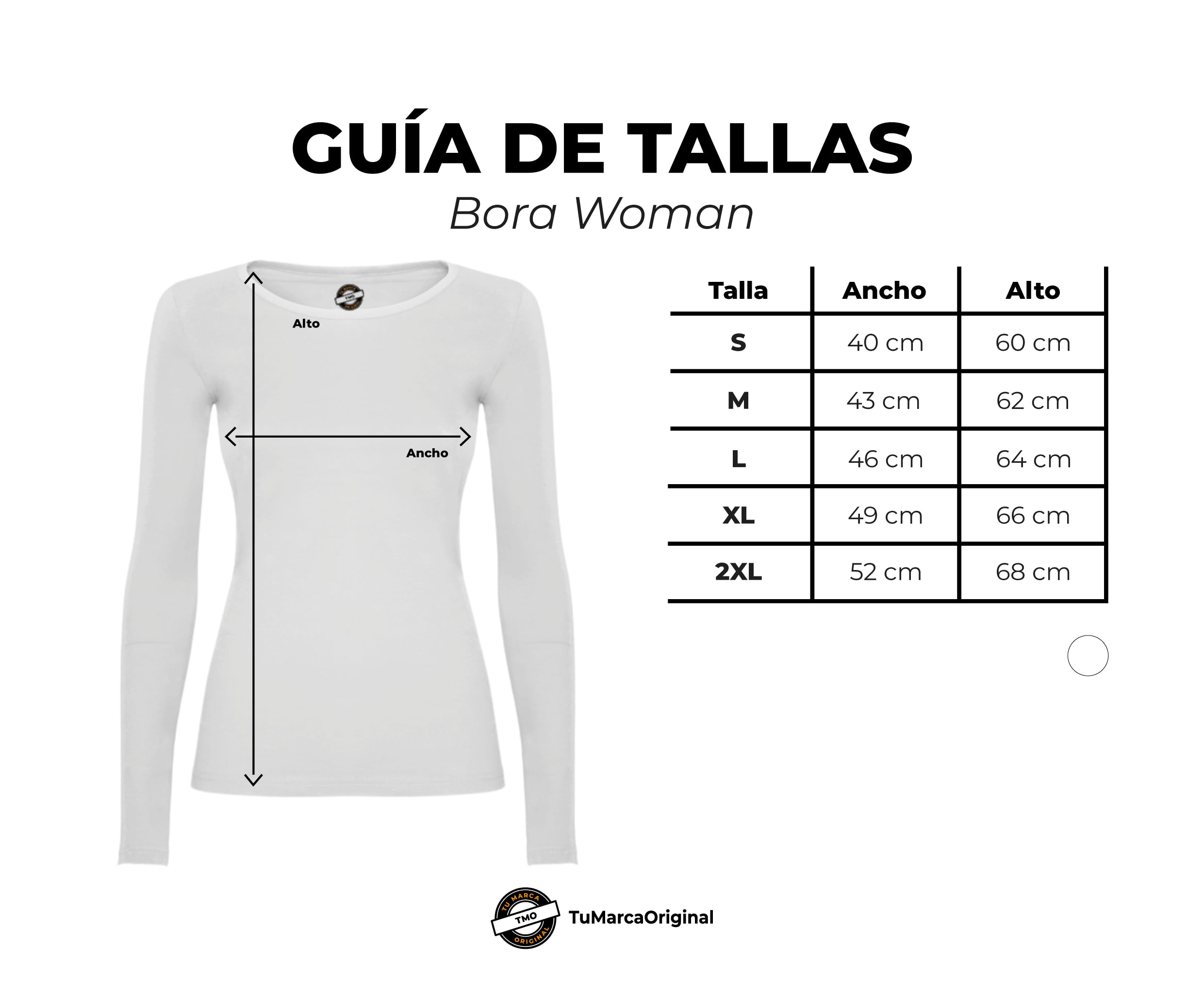 Pack 5 Camisetas Manga Larga Mujer Algodón 100% Básicas