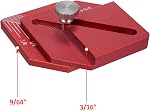 Woodworking Measuring Ruler Trim Carpentry Tools Finishing Work Multi-Tool for Measuring and Marking Short Offsets,CNC-Machined Marking Ruler