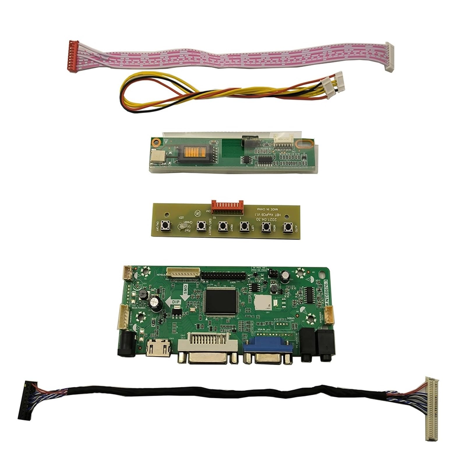 Compatibile da 15.0 pollici for QD15TL02 QD15TL03 QD15TL04 1280x800 LCD LED schermo HDMI + DVI + VGA Driver della scheda controller(QD15TL02 Rev.03)