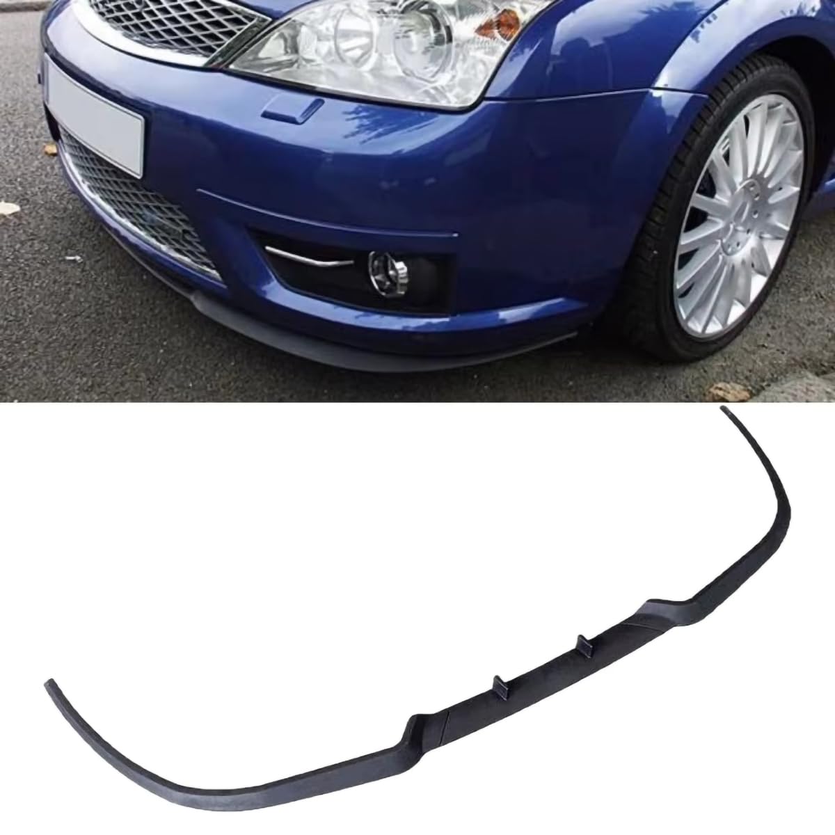 Lhzpgc A-Black Front Bumper Splitter Lip For Ford Mondeo Mk3 Sedan Sw, Front Shovel Parts,