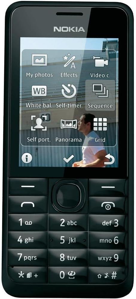 Nokia 301 Dual SIM - Mobiltelefon - GSM/UMTS