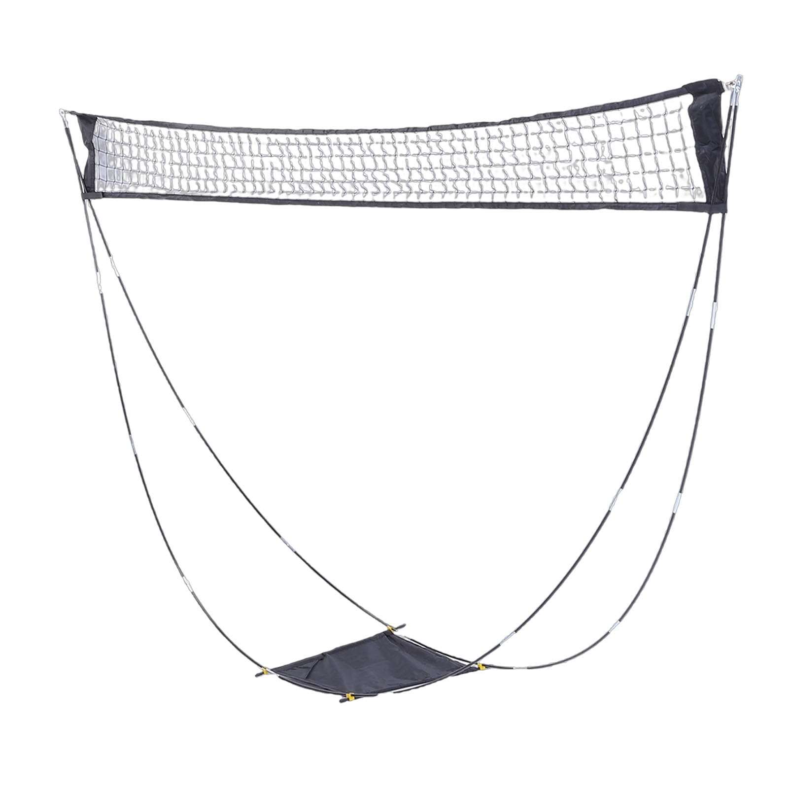 Generic Red de Entrenamiento de Bádminton Deportivo, Soporte Fuerte, Fácil Montaje para Uso Recreativo y Competitivo, Hierro de Poliéster Resistente a Desgarros