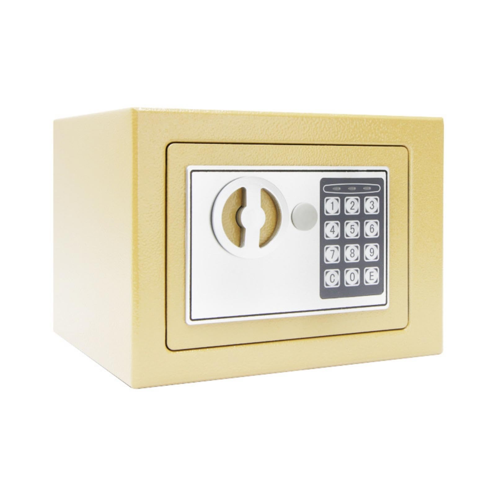With Keypad Electronic Digital Box Compact for Home, Office, Dorm Room Gold-image-40