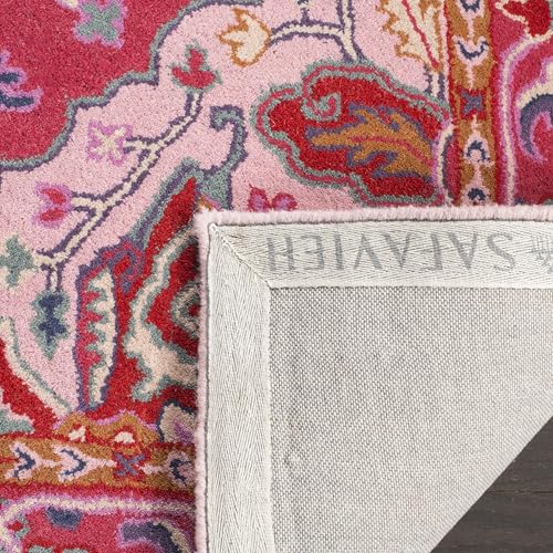Tapete corredor de lana SAFAVIEH Bellagio 2'3" x 7' rojo miniatura 4